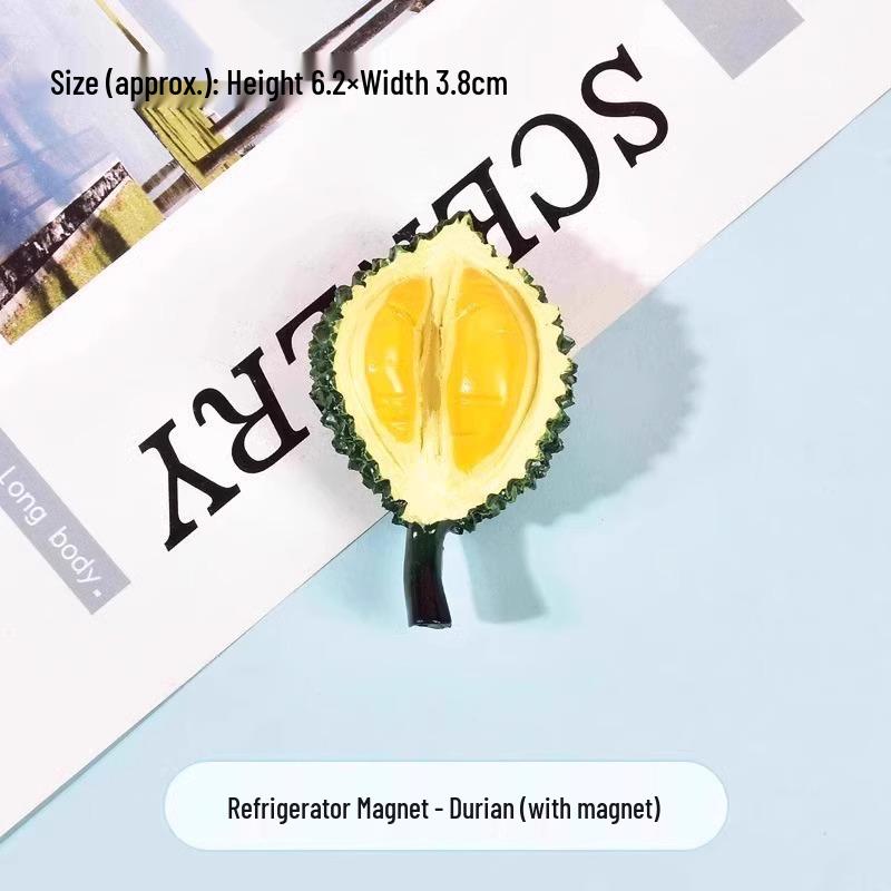 3D Stereoscopic Magnetic Food & Vegetable Fridge Magnets