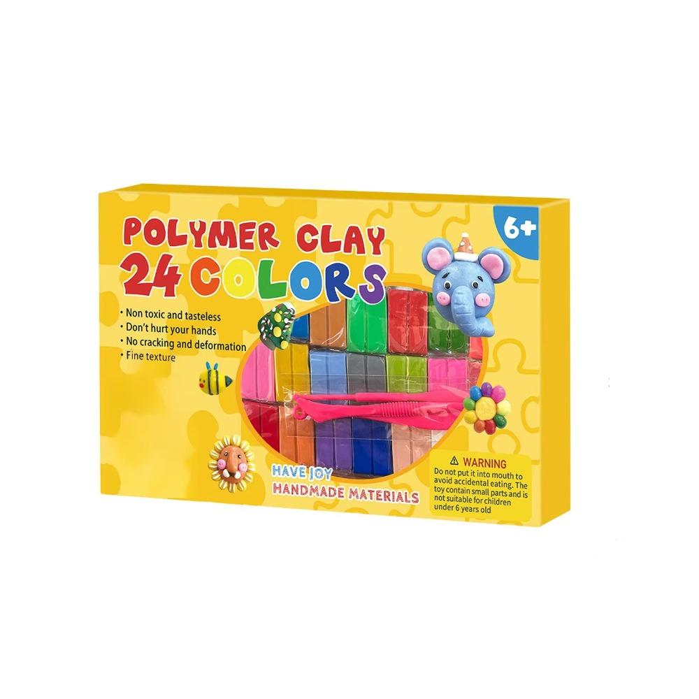 DIY Earring Jewelry Clay Blocks Toy Non-Toxic Clay Starter Kit Polymer Clay Toy  Kids Toy