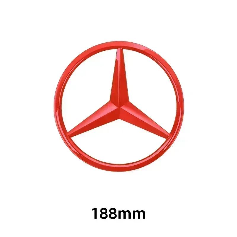 

AMG W220 For Benz New 1pc 188mm 210mm Car Front Grill Badges Lid Covers Logo Sticker For Mercedes Benz AMG class W205 W203 GLC G