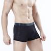 Pánské spodní prádlo ledově hedvábné prodyšné duté ultratenké sexy pánské boxerky
