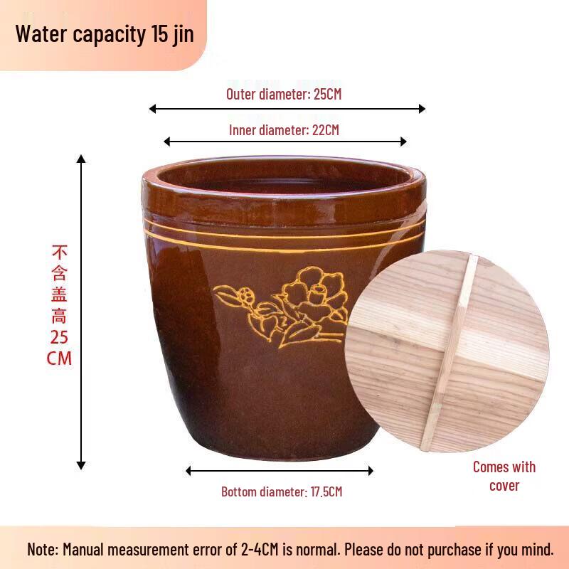 Traditional Ceramic Multi-purpose Storage Jar