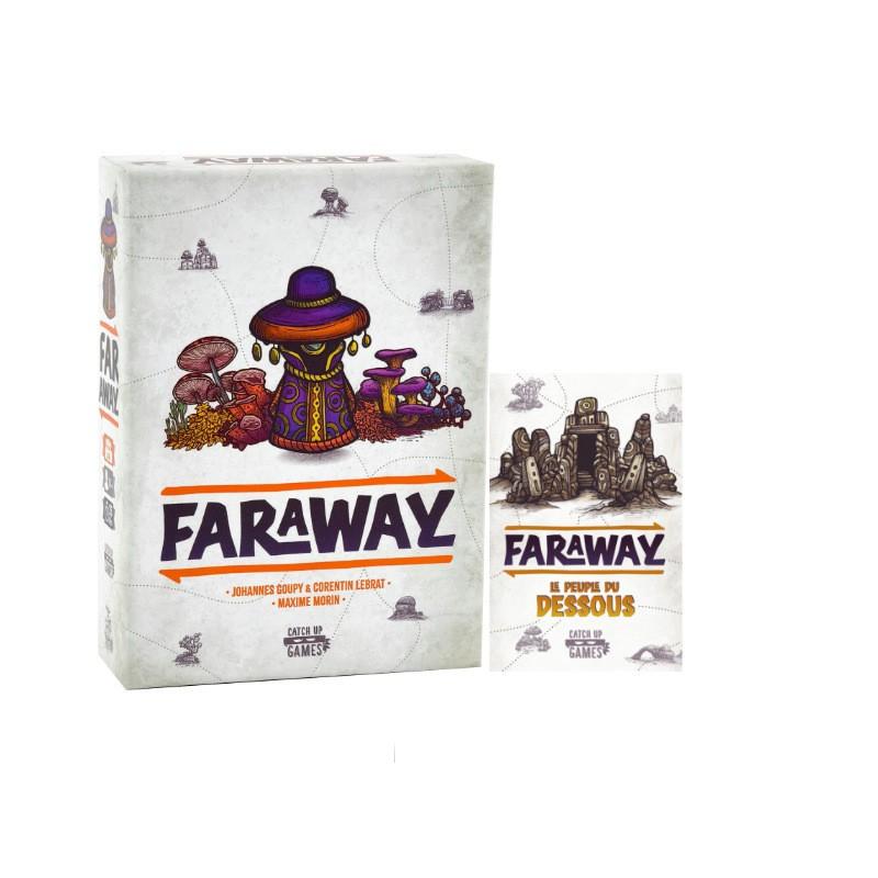 Faraway Board Game 2-6 Players Party Funny Table Games  Friends Entertainment Strategy Cards