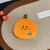 Cute Creative Plush Fruit Wallet Pendant Keychain Cartoon Storage Bag Headphone Bag Portable Money Bag Pendant Accessories Gifts