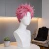 Parrucca Cosplay Demon Hunters Kpop Corta Viola Seta ad Alta Temperatura per Uomini