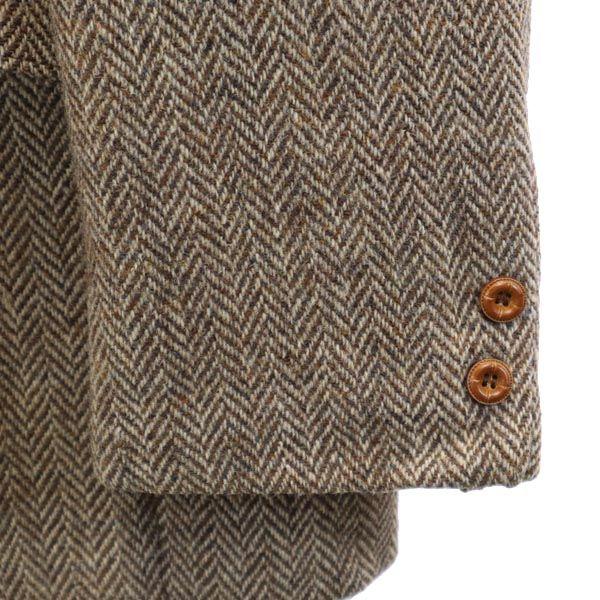 HARRIS TWEED 70s Sears Vintage Herringbone wool tailored jacket sears Men's Used