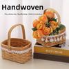 Handwoven Lace Fruit Basket  Home Decoration /Restaurant Serving Tabletop Display
