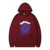 Unisex European & American 555 Spider Series Hoodies: Autumn/Winter Printed Pullover Sweatshirts