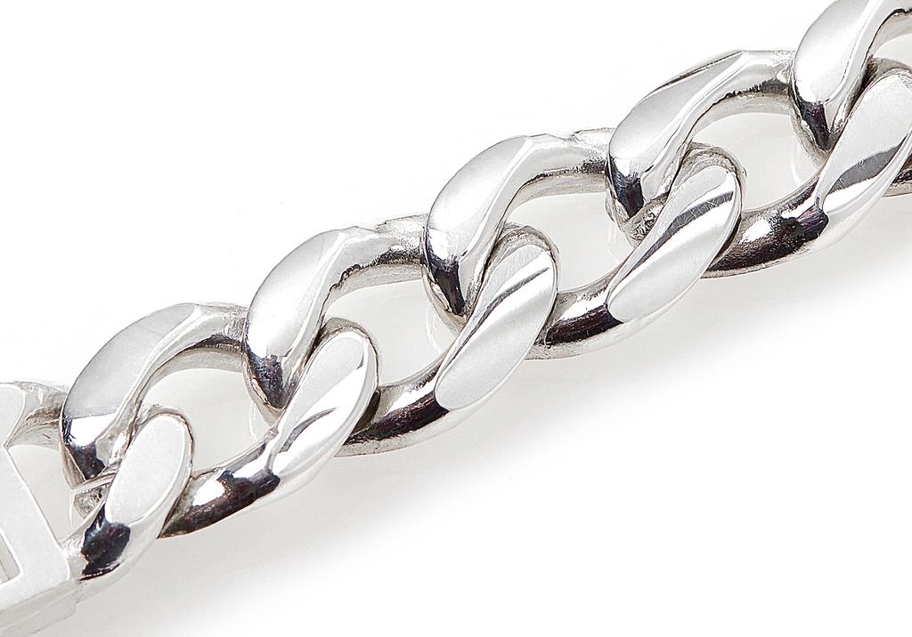 Howthere Silver Chain Bracelet Ring My Bell - Masculine Silver Chain