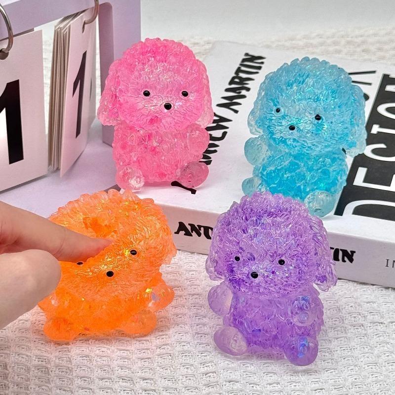 Squishy Teddy Maltose Fidget Toy Soft Cute Puppy Needoh Toy Small Cute Animal Anti Stress Splat Decompressions Vent Squeeze Toy