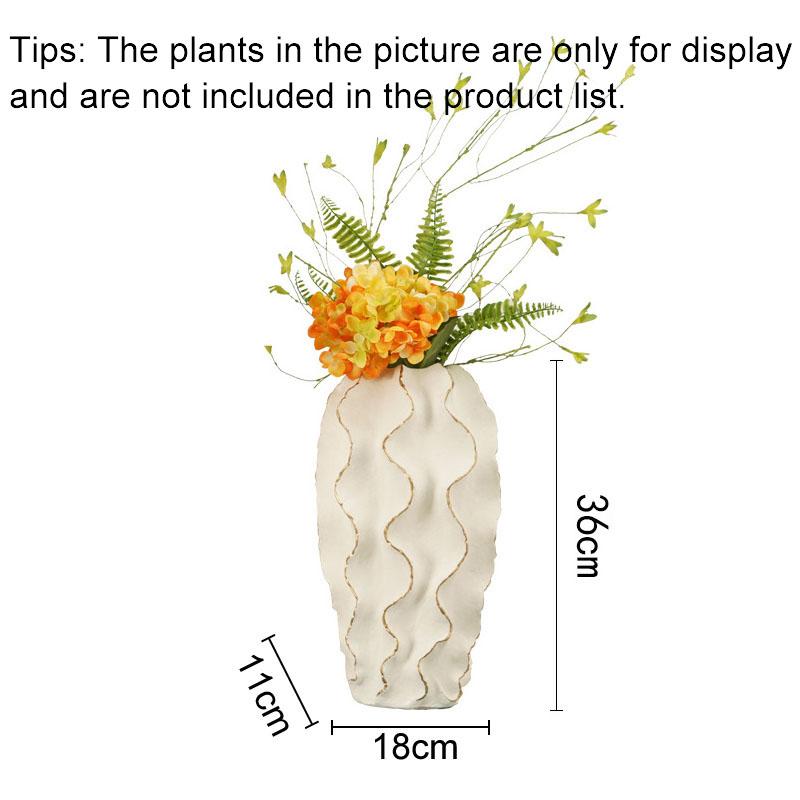 Ceramic Vase Simulation Fruit Storage Jar Flower Pots Decorative Floral Flower Arrangement Porcelain Vases Nordic Home Decor