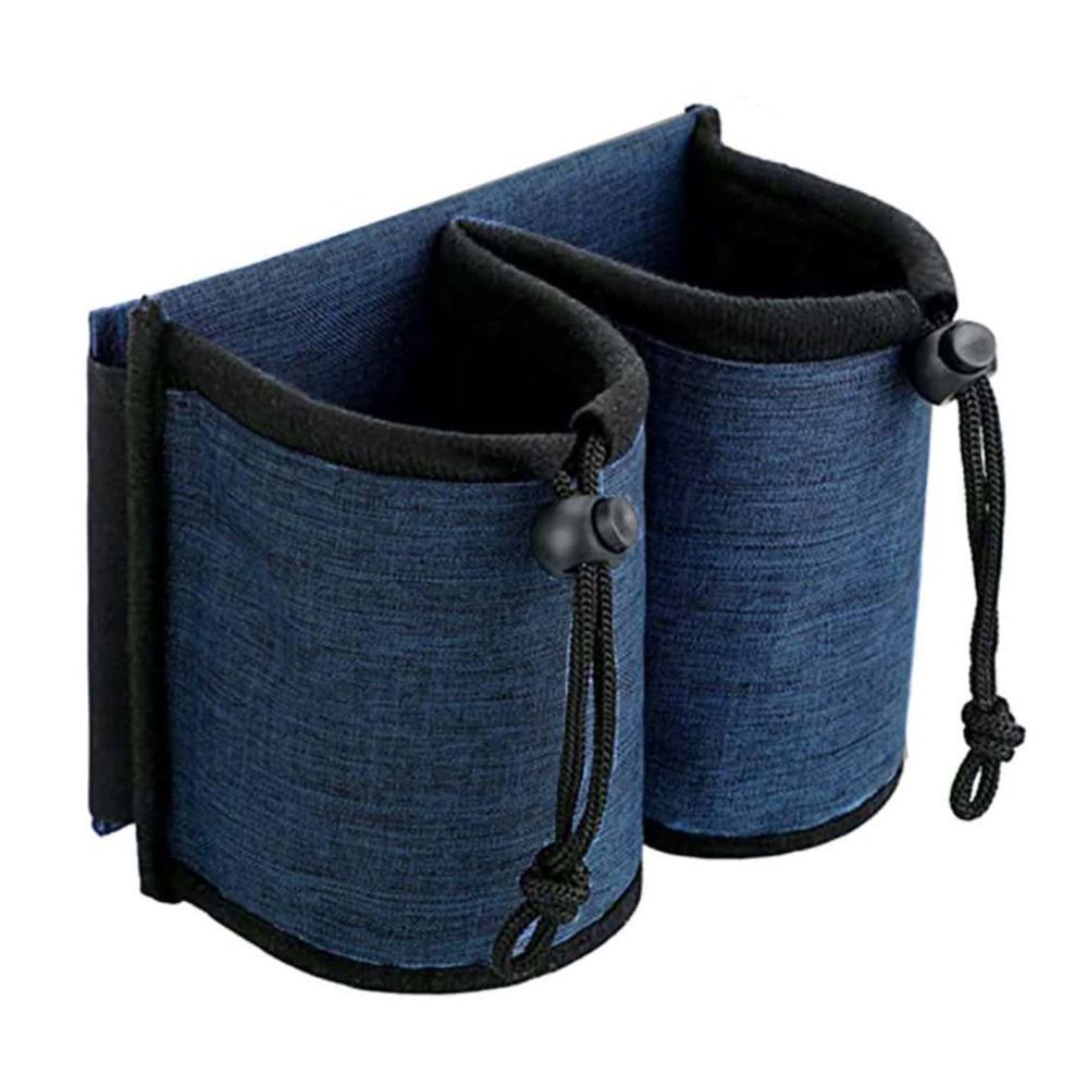 Mit Flaschenorganisator Gepäckgrifftasche Tragbar Universell Gepäck Kaffeetassenhalter Oxford-Stoff Koffer 2 Tassenhalter
