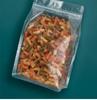 Frosted Transparent Self-Sealing Snack Bag with Handle for Dried Fruit and Tea Storage