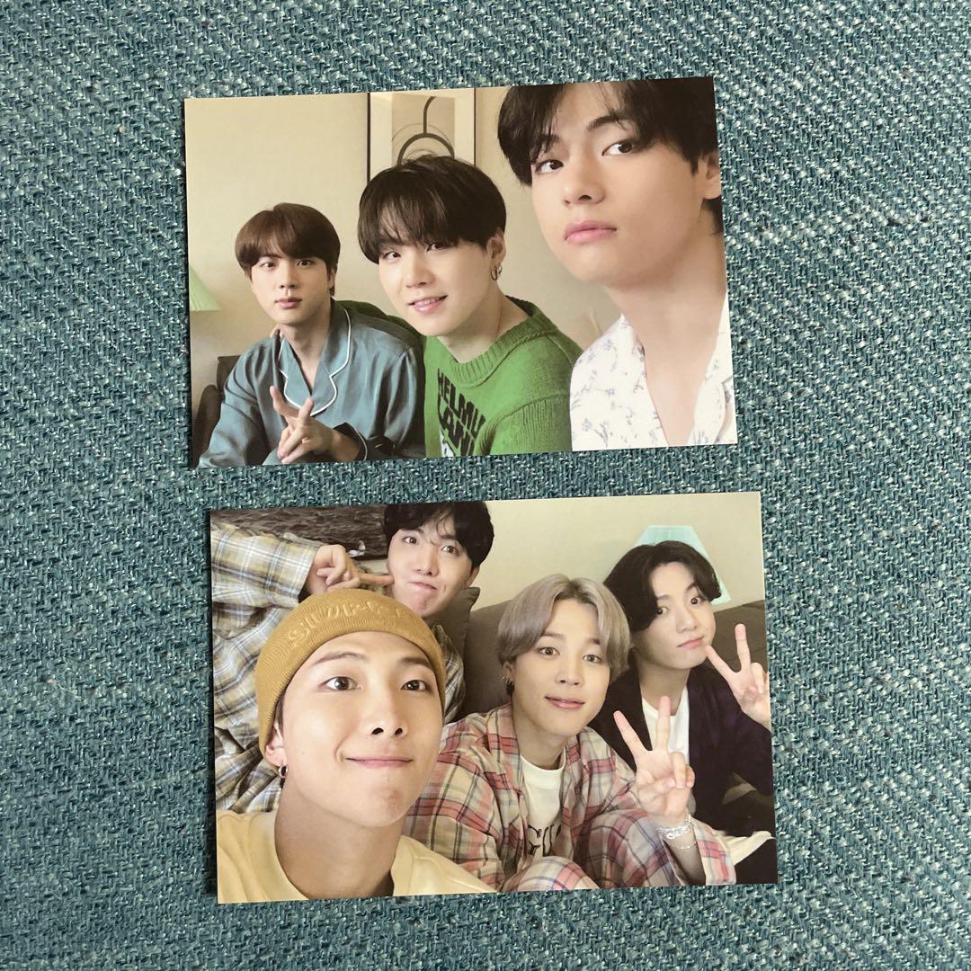 

[USED] BTS BE Tote Bag Unit Trading Card