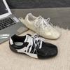 2025 New Color Matching Versatile College Style Moral Training Shoes Women's Spring Fashion Soft-soled Sports and Leisure Forrest Gump Shoes