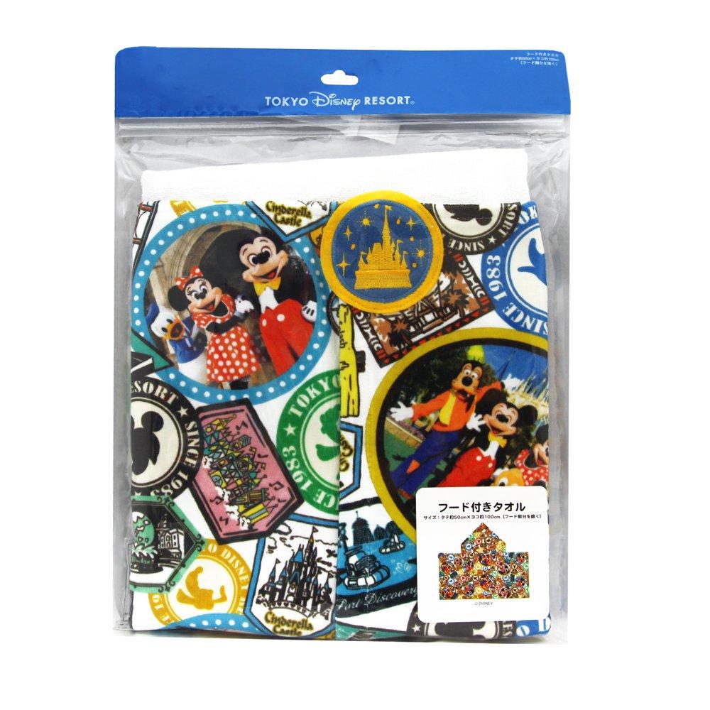 

Disney Hooded Towel Park Hooded Towel Disney Resort Exclusive Disney Merchandise (Live-Action & Pattern) (Tokyo Souvenir)