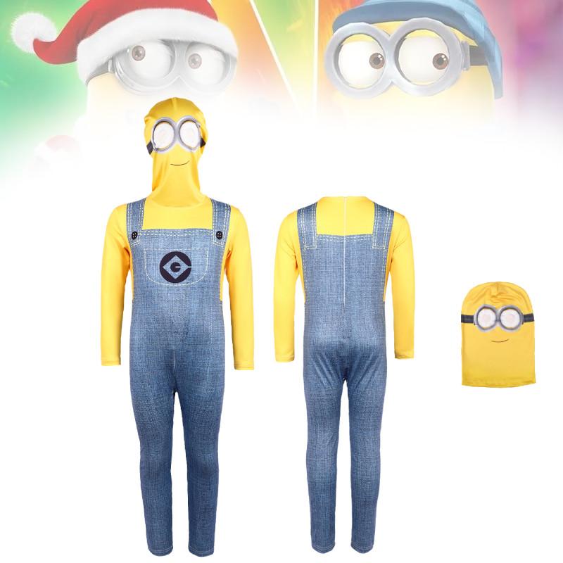 Entzückendes Minions Cosplay Kostüm Perfekt für Bühnenauftritte Unisex Design für Kinder