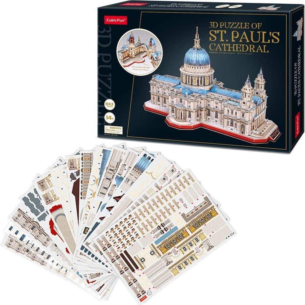 PUZZLE 3D KATEDRA ŚW.PAWŁA W LONDYNIE 2705