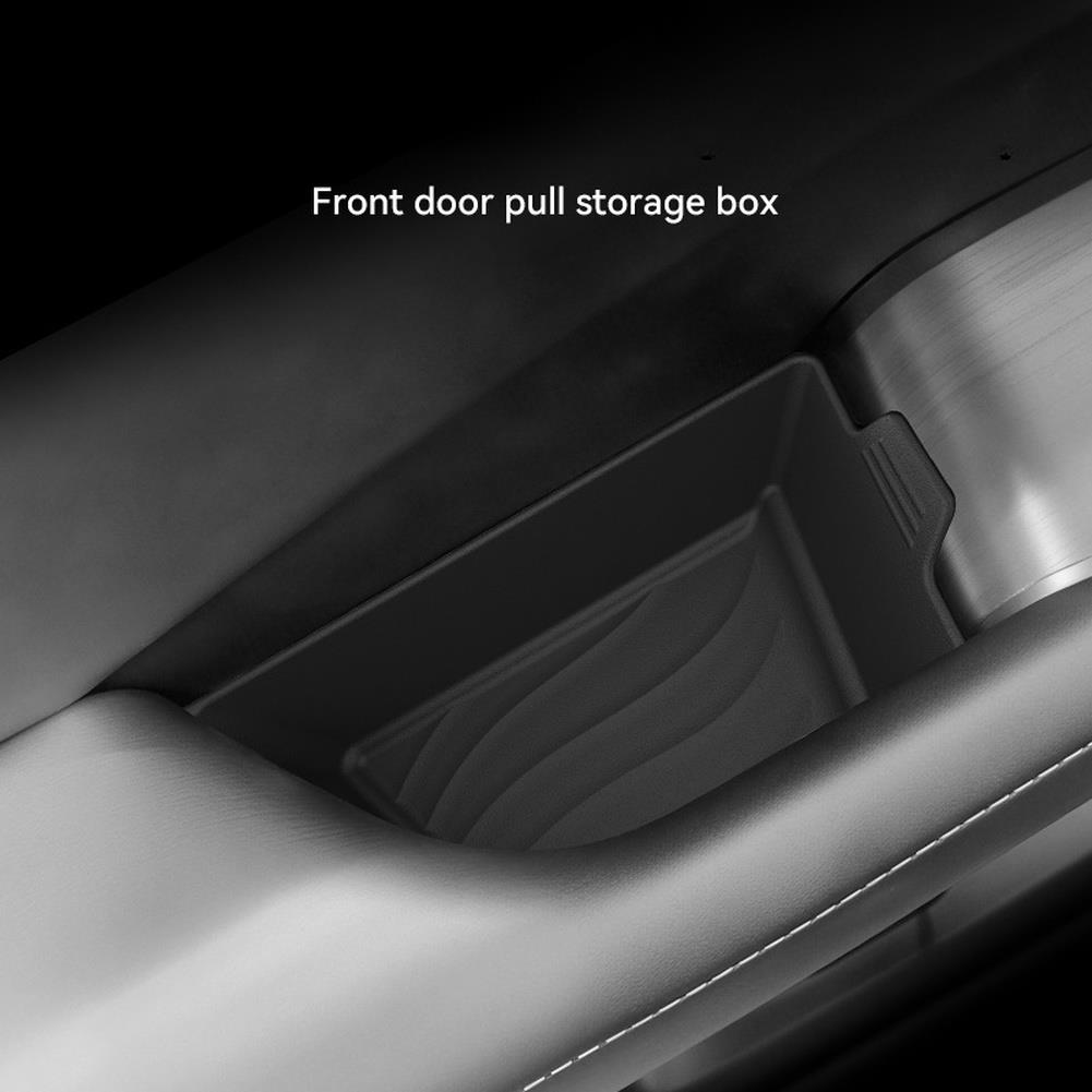 Door Pull Storage Box for For Nissan For Patrol For Y63 For Armada 2025-2026 TPE Material Resistant To Wear and ScratchesGood Product