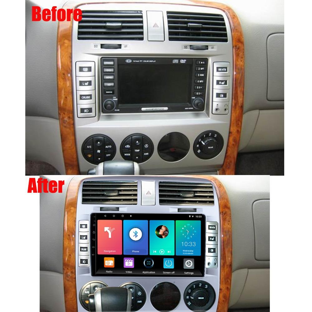 Wireless Car Stereo Radio Carplay For KIA Carnival 2002-2006 Android Multimedia Video Player GPS Navigation WIFI 4+64GB