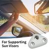 Sun Visor Mount Clip Compatible with Subaru Forester Impreza Crosstrek, Driver Side Visor Mount Clip, Gray Sun Visor Repair Bracket