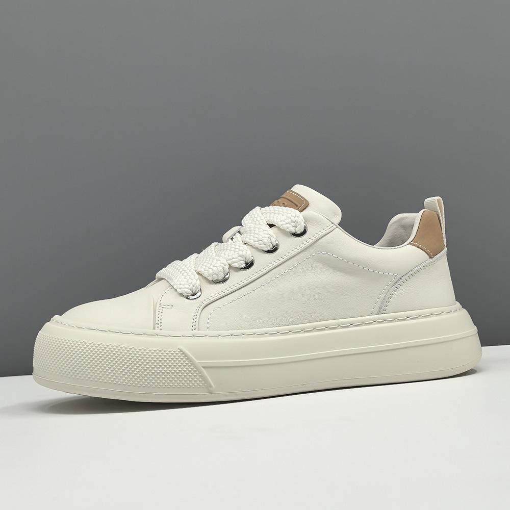 Leder Freizeitschuhe Rohleder Schuhe Trendige Schuhe Leder High-End