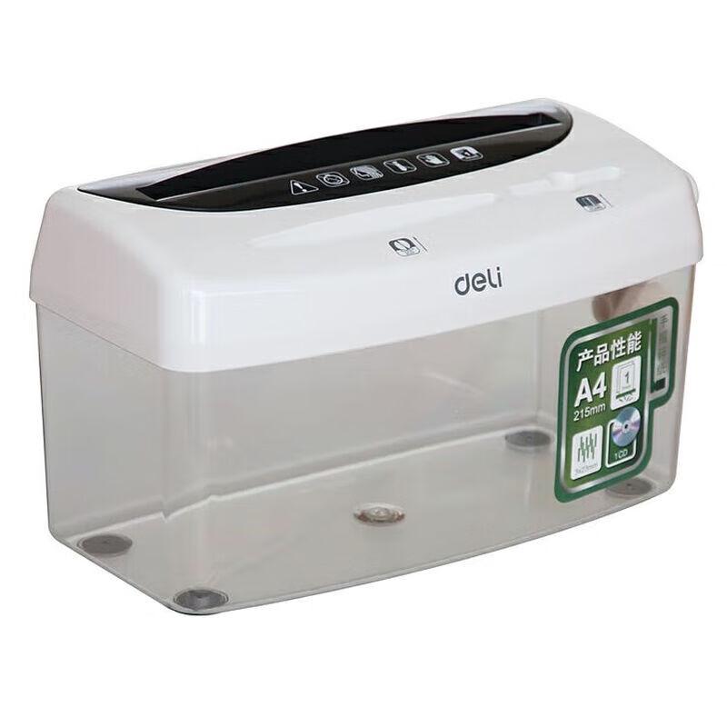 Deli 9935 Manual Paper Shredder CN Plug (adapter Included)