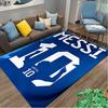 1pc Area Rug Appropriate for Office, Football Star Messi Carpet, Versatile Printed Chair Rug, Durable Home Sofa Carpet