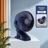 Usb Quiet Portable Desktop Fan With Clip Mount For Room Outdoors Activities Use