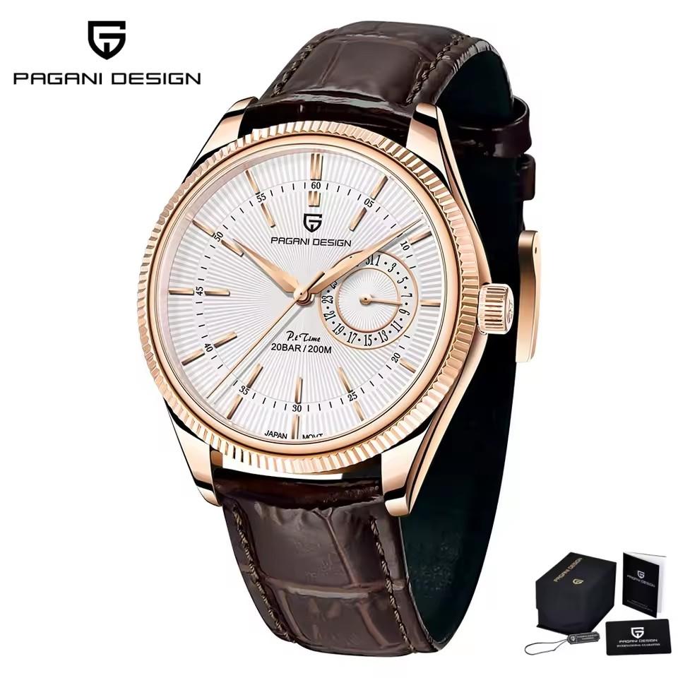 PAGANI DESIGN V2 40MM Business Simplicity fashion Men Quartz Wristwatch Diver Watch Men Gift Date Clock Watch For Men