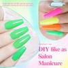 12 Farben Fluoreszierender Nagellack Gel Langlebige DIY Maniküre Nagelkunst