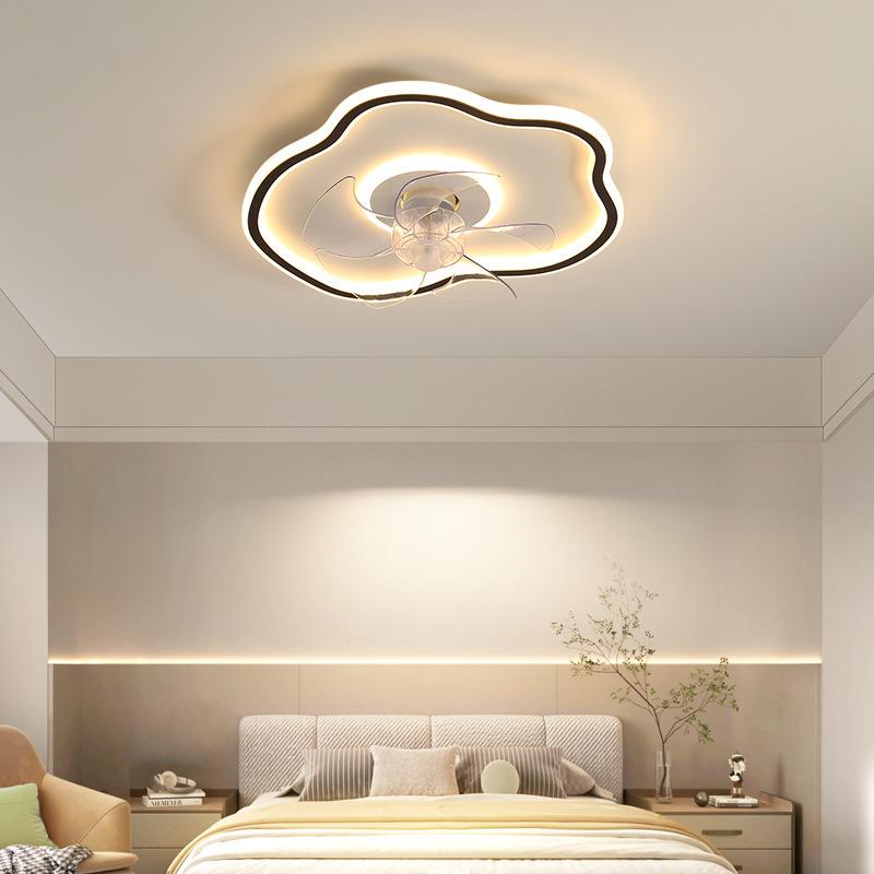 Modern Smart Ceiling Fan Light for Bedrooms, Restaurants & Children's Rooms - Cloud Design L263