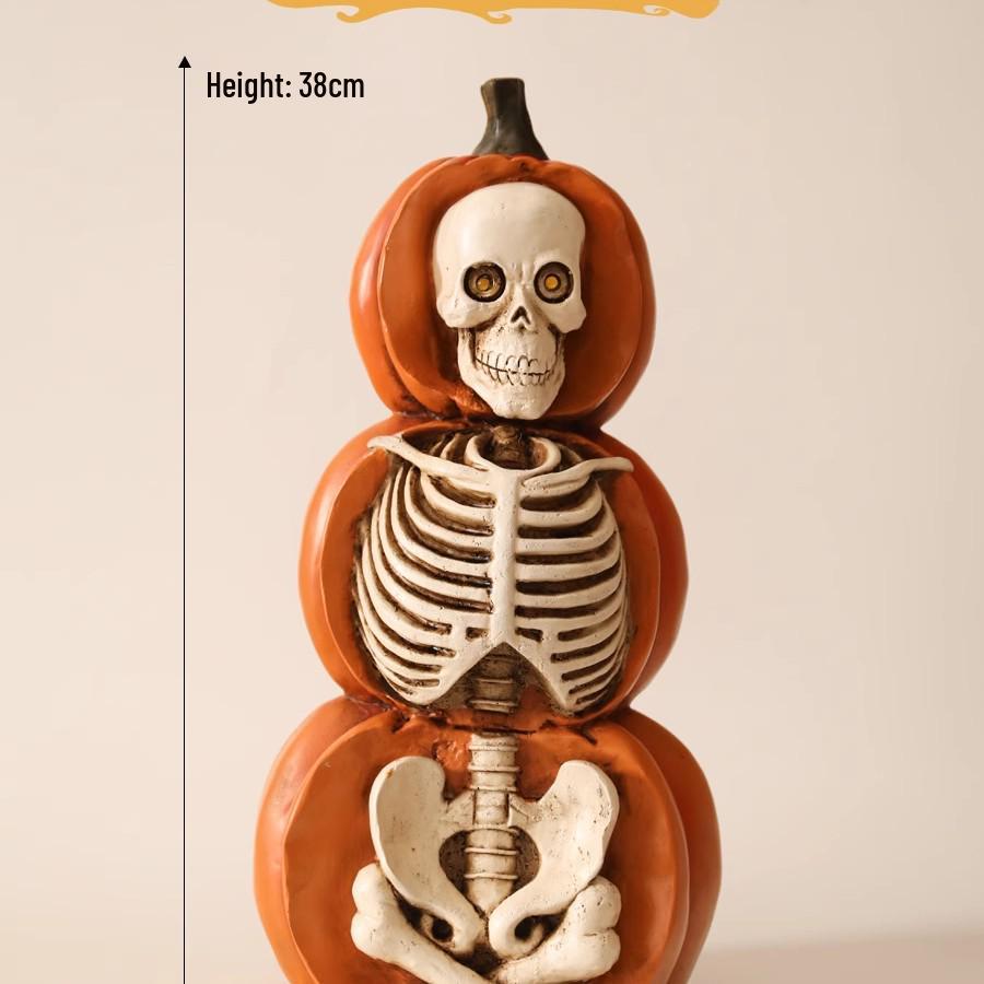 Luminous Large Halloween Pumpkin Lantern: Outdoor Decoration & Shopping Mall Display Props