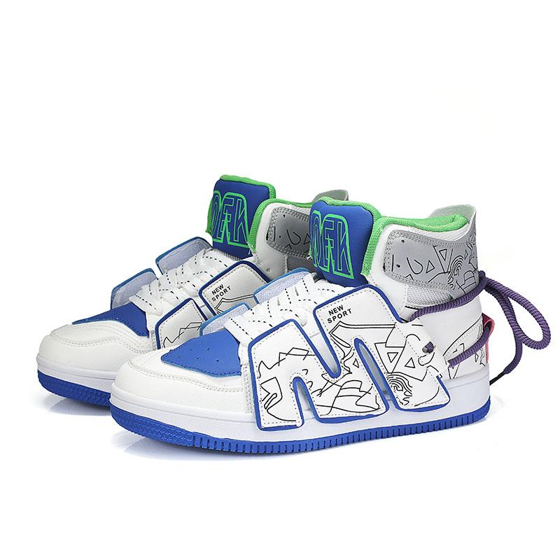 New all-match student non-slip shoes male youth sports and leisure in the help personality fashion shoes European station