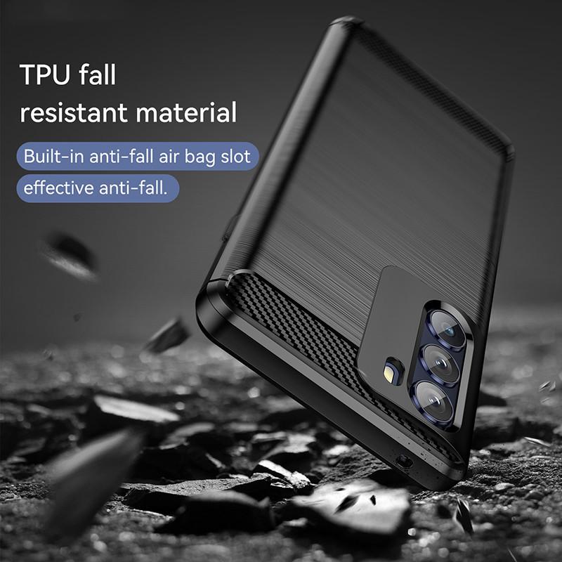 For Motorola Edge S30 Case For Edge S30 Cover Shockproof Soft Silicone Protective Bumper Coque For Motorola Edge S30 Fundas