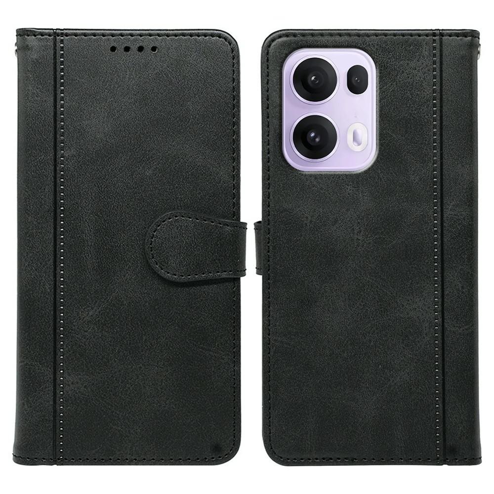 Pro Oppo Reno13 Pro 5G Pouzdro Textura telete Kůže Stojan Knižní styl Kryt na telefon