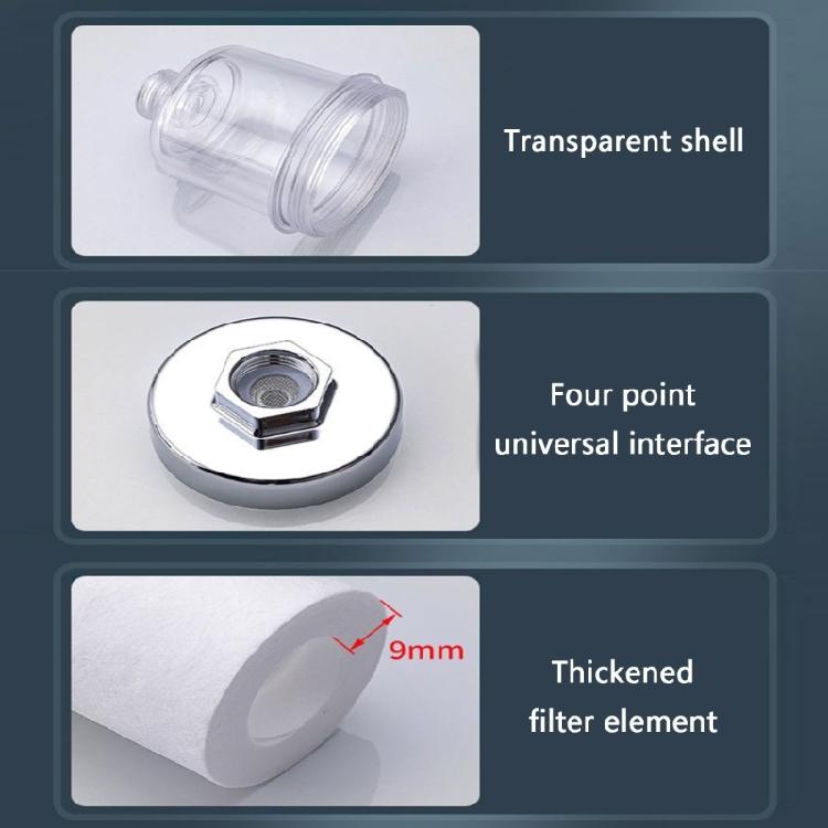 High Performances Showerhead Filter Skin Protections Shower Filter ABS for Reducing Chlorine & Heavy Metals in Water