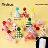 Children's Day Cupcake Toppers: Cute Cartoon Inserts - 61 Pieces