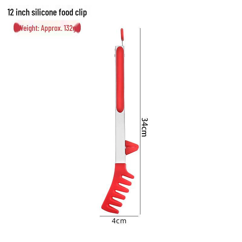 ZISIZ Stainless Steel Food Tongs