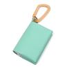 Luminio Pocket Tissue Case with Genuine Made In Pocket Tissue Compact Carabiner, Foldable, Portable, Leather, Japan, Cover, Multi-Pouch, Hanging,