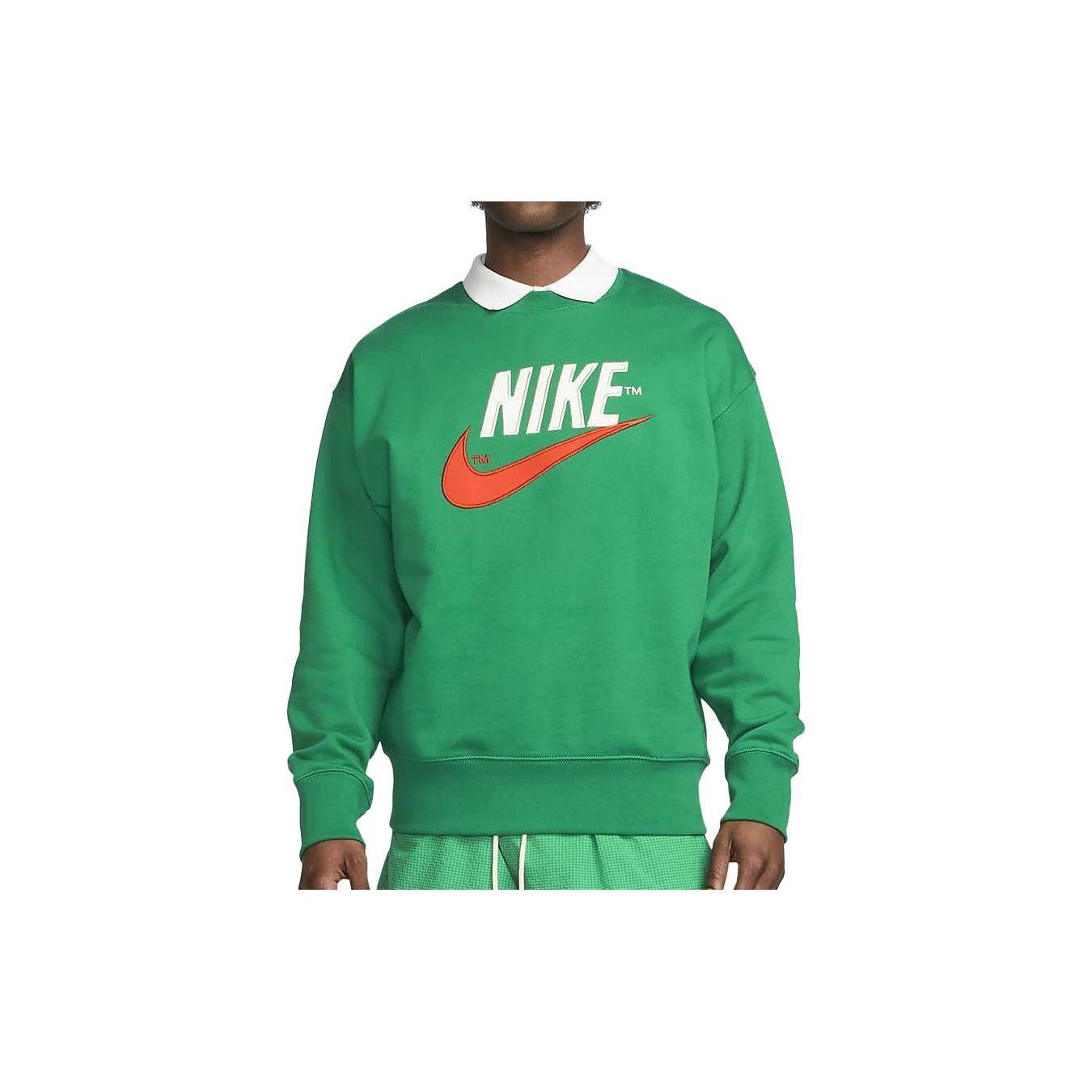 

Мужская уличная одежда Nike French Terry Crewneck Malachite DO8891-365
