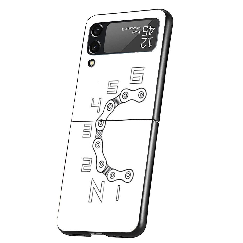 

1N23456 Cool Motorcycle Phone Case For Samsung Galaxy Z Flip 7 6 5 4 3 5G Cover ZFlip7 ZFlip6 ZFlip4 ZFlip5 ZFlip3 Coque Fundas Samsung Z Flip 7