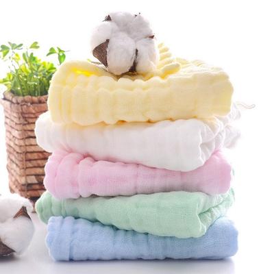 Yousheng Bebek Lif Yumuşak Emici Bebek Banyo Havlusu Kare Gazlı Bez Facecloth Yüz Yıkama Mendil El Yenidoğan Bebekler Çocuk Kız ve Erkek Mendil