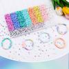 3860PCS Flat Clay Beads Bracelet Making Kit Acrylic Letter Beads Kit for Friendship Bracelets Jewelry Making DIY Crafts Gifts