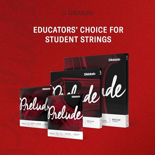 D'Addario Prelude Violin String Set J810 4/4m Medium Tension [Official Japanese Product]