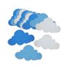 Hot Sale EVA Foam Modern Wall Stickers Children's Day Clouds DIY Decoration Crafting