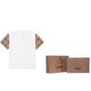 Final Sale Vintage Check-sleeve T-shirt 80427161
