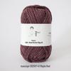 100% reine Wolle Grobgarn zum Handstricken von Mänteln, Schals und Pullovern - 5 mm dick
