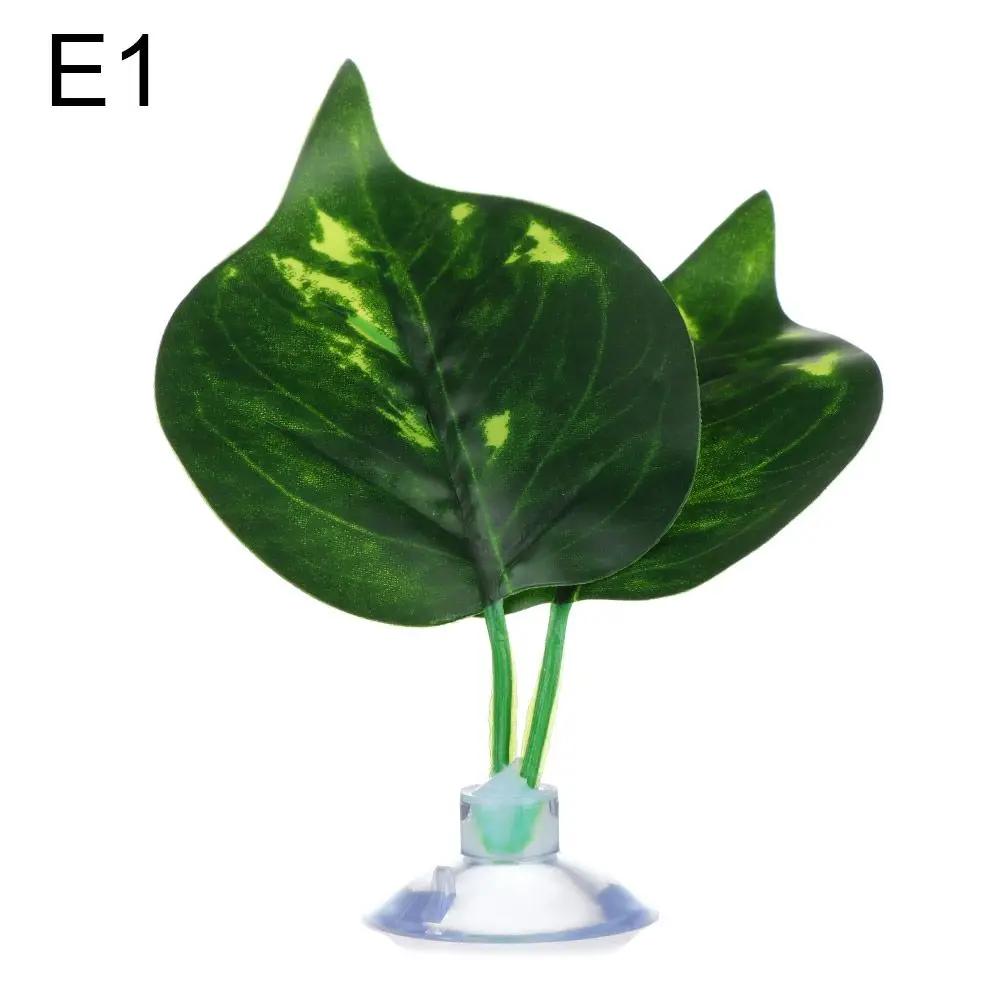 Decoration Hammock Fish Tank Betta Leaf Simulation Fish tank Plants Aquatic Plants