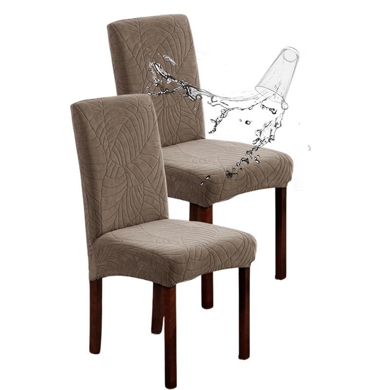 100% Waterproof Chair Covers for Dining Room, Stretch Parson Chair Slipcovers for Chairs, Washable Chair Protectors for Kitchen, Hotel, Restaurant