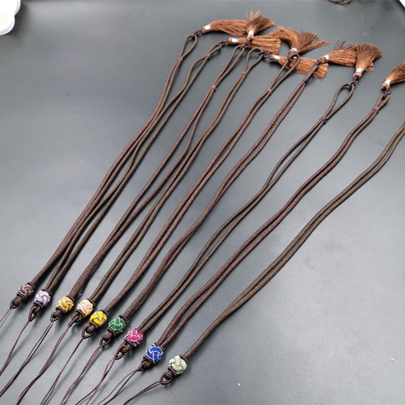 Retractable Tassel Necklace Lanyard Other